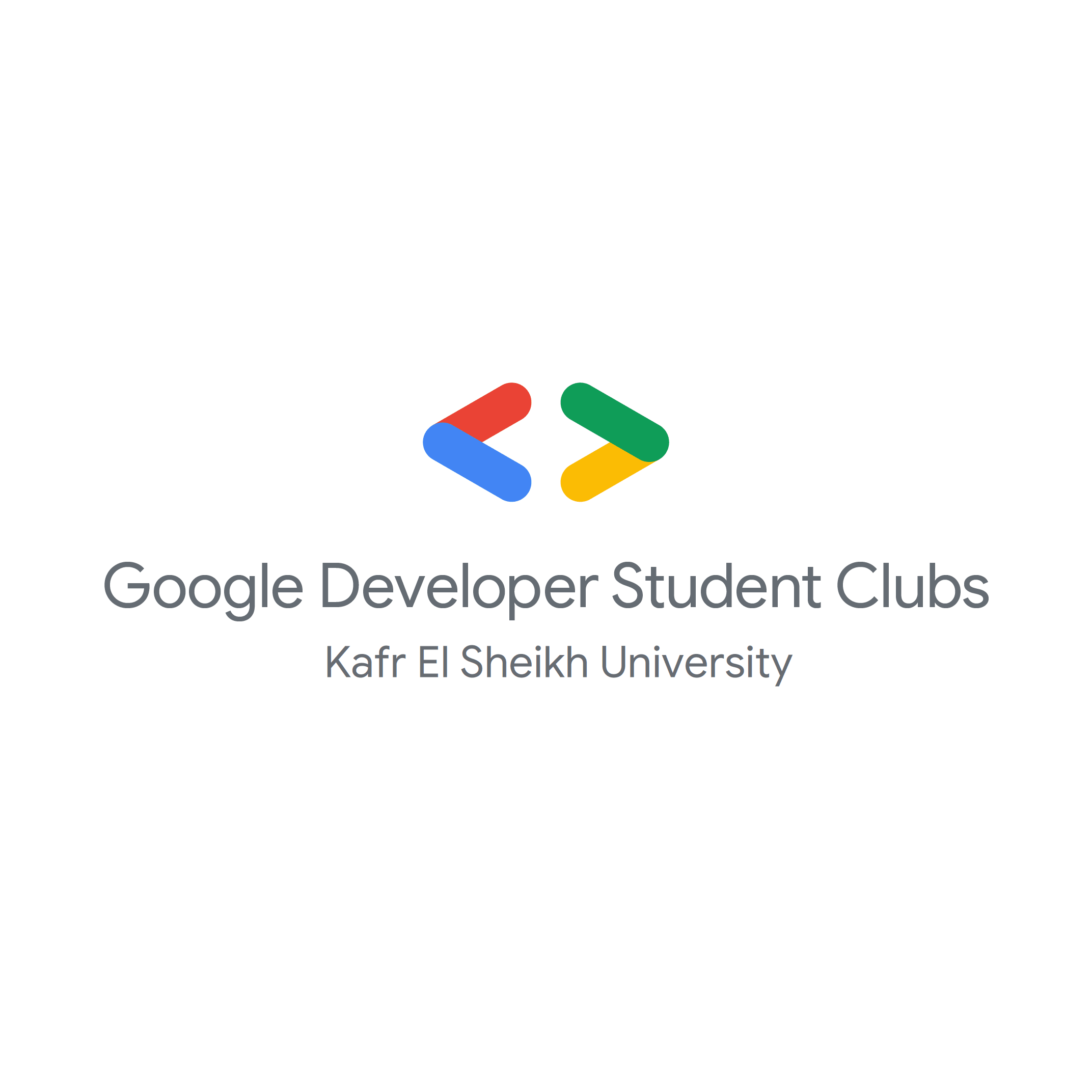 Google Developer Student Clubs - GDSC Kafr El Sheikh University logo