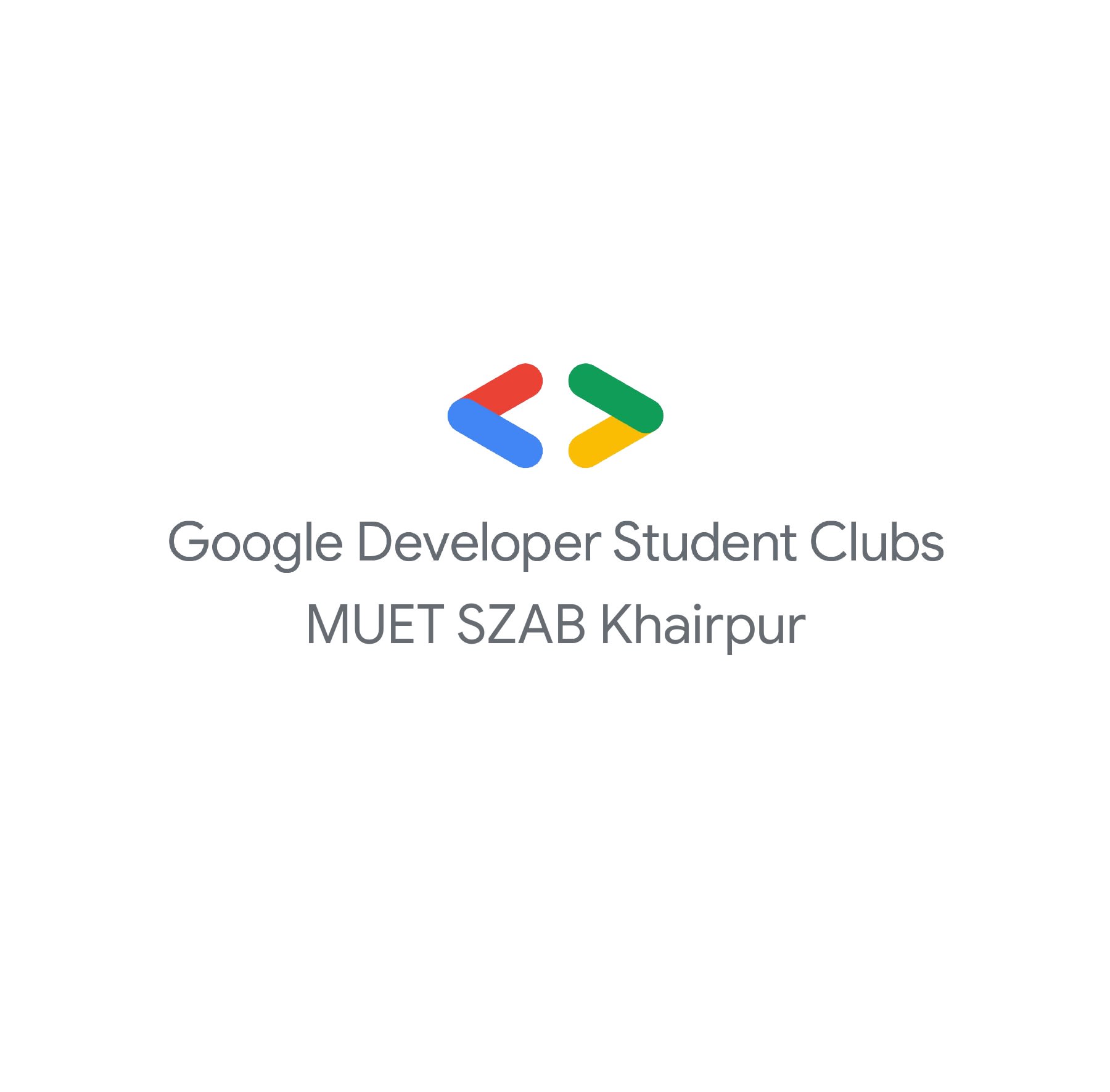 Google DSC MUET Khairpur logo