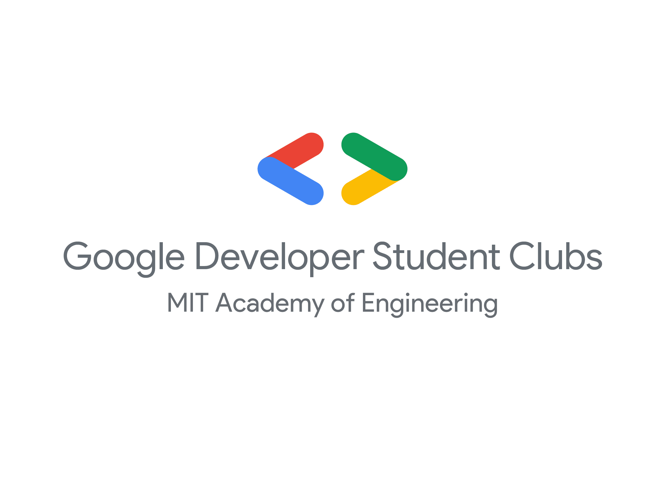 GDSC MIT Academy of Engineering logo