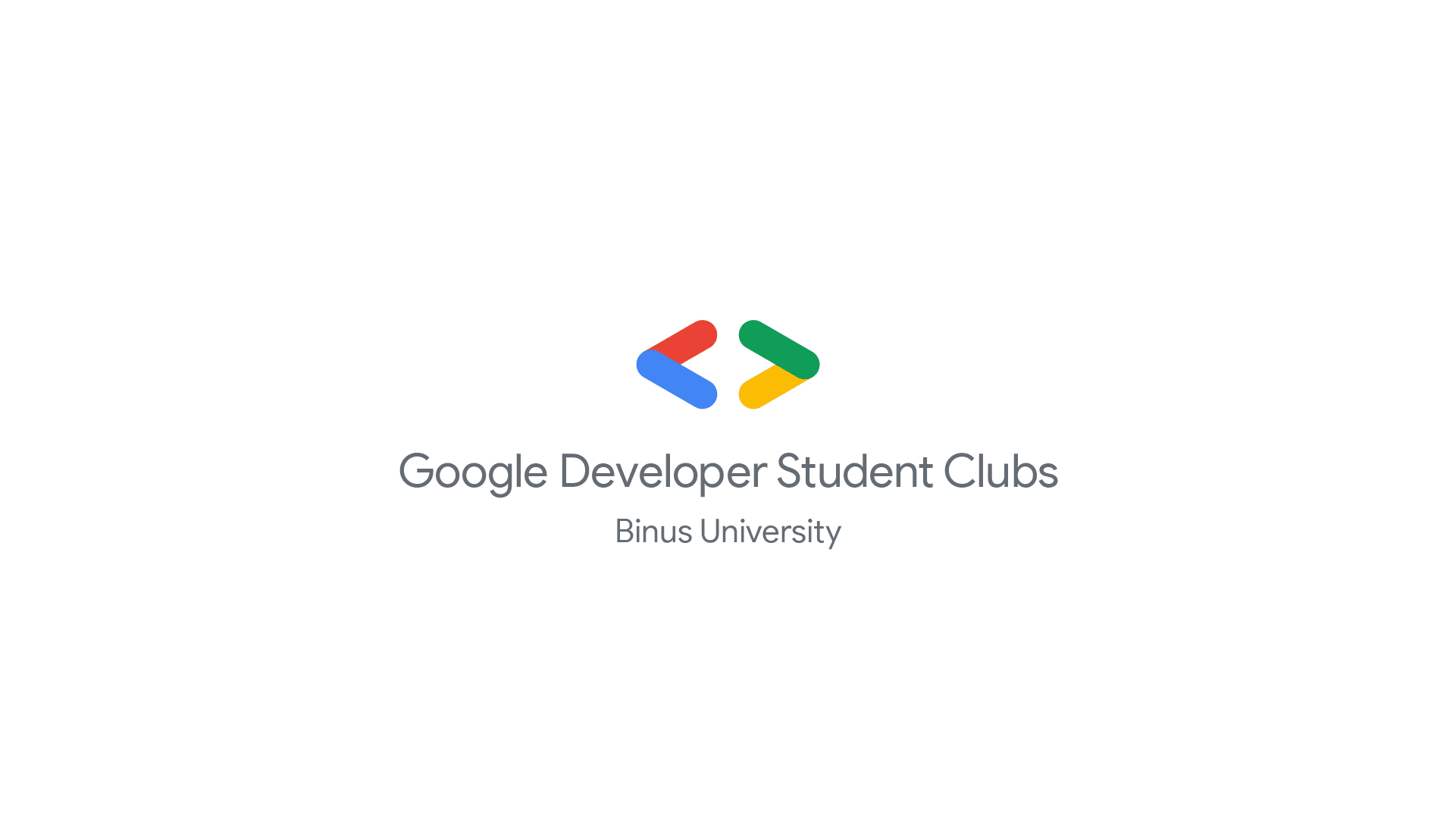 Google Developer Student Clubs - Binus University @Malang logo