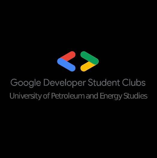 Google Developer Students Club University of Petroleum and Energy Studies logo