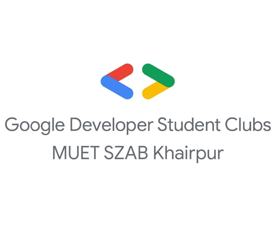 Google DSC MUET, Khairpur logo