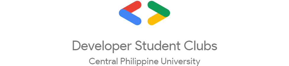 Developer Student Clubs Central Philippine University logo