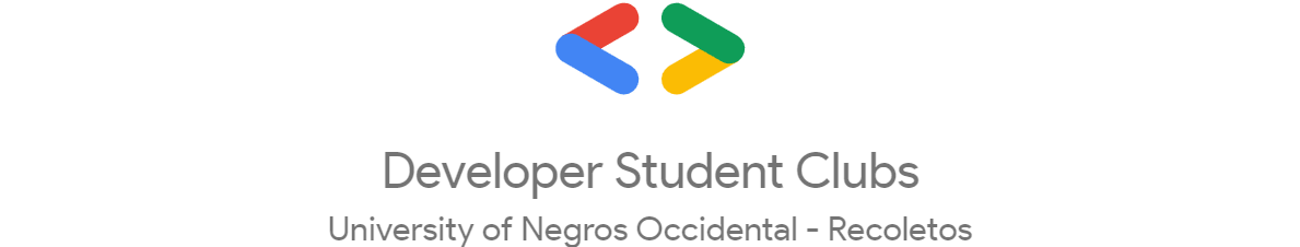 Developer Student Clubs University of Negros Occidental - Recoletos logo