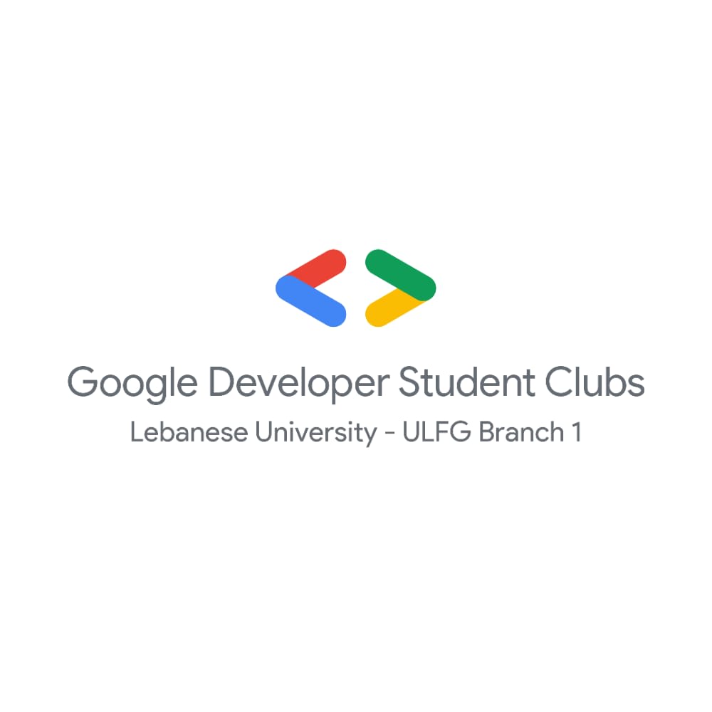 GDSC Lebanese University - ULFG Branch 1 logo