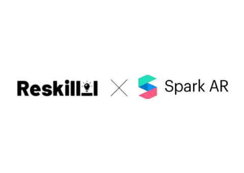 Reskill X SparkAR logo