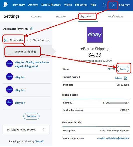 PayPal - Personal - Authorizations/tokens