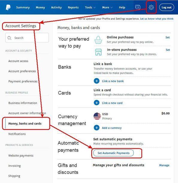 PayPal - Business - Authorizations/tokens