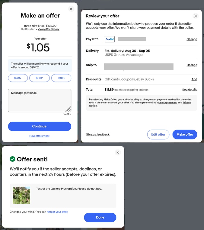 Buying - autopay set up