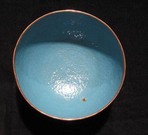 small  dink in bowl