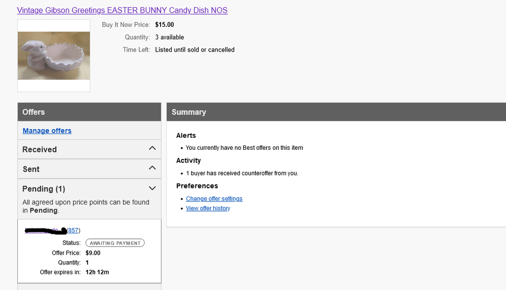 Screenshot 2024-04-30 at 07-48-25 Vintage Gibson Greetings EASTER BUNNY Candy Dish copyanage offers eBay.png