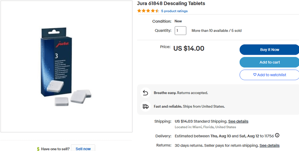 click on item and has  $14.03 shipping