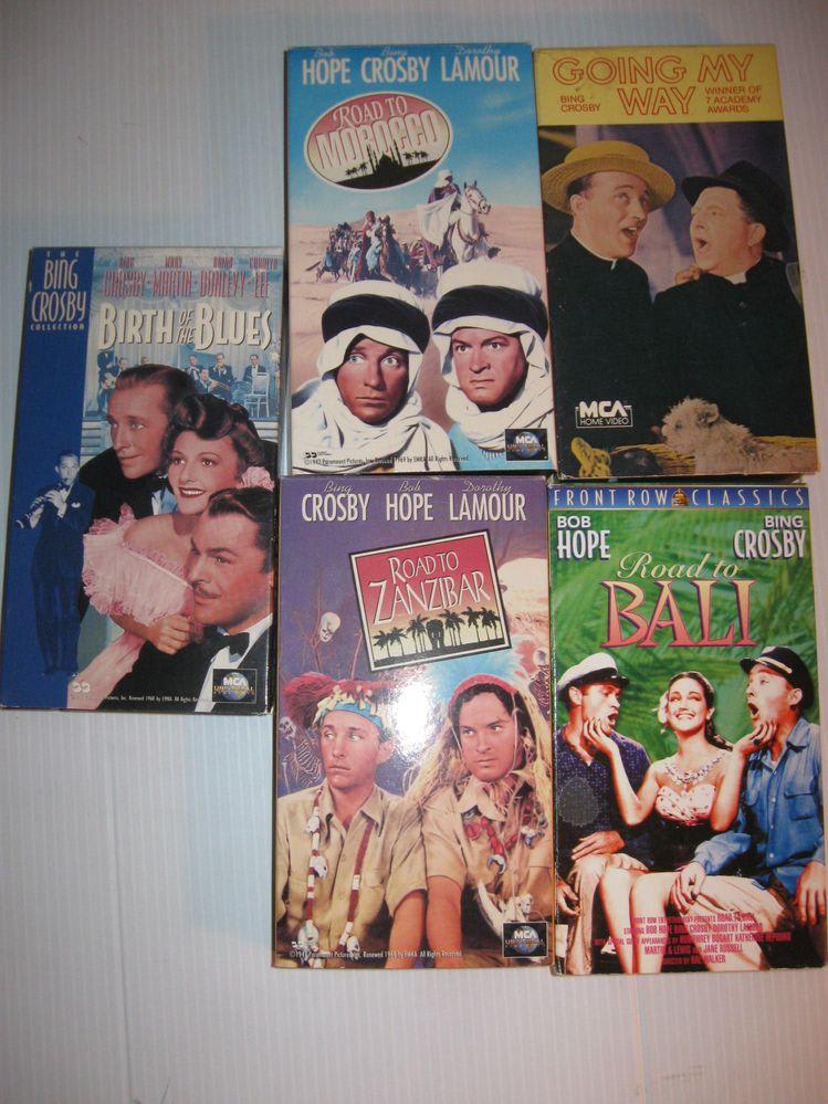 bing crosby vhs  group of 5.JPG