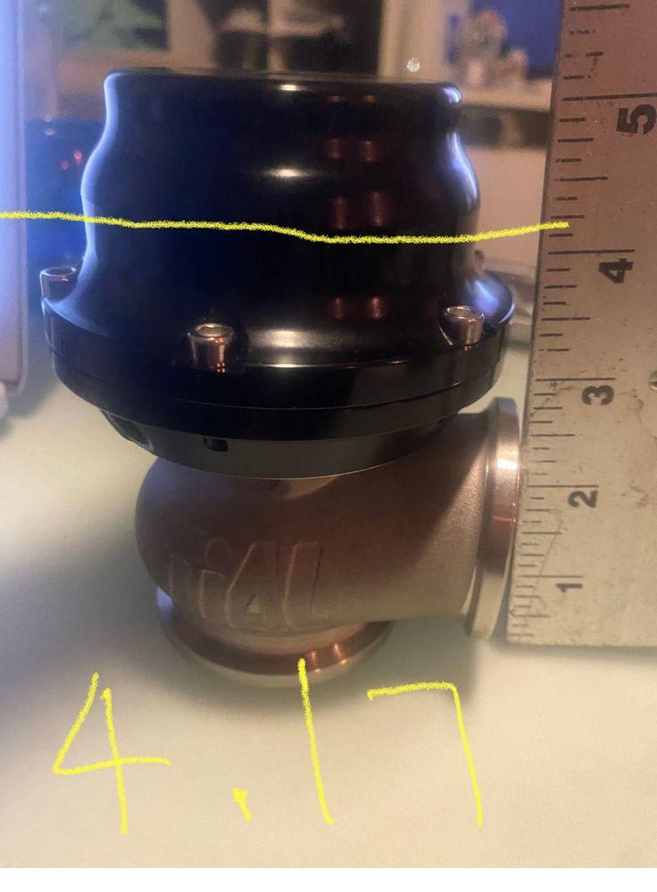 ad states 4.17 inches , ebay item taller  due to fake top portion