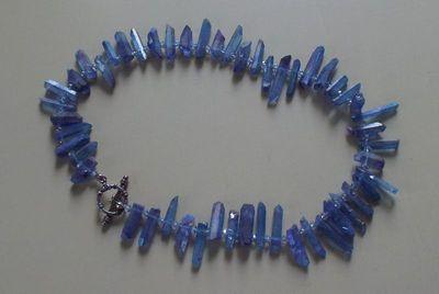 Probably coated quartz
