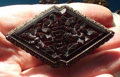 Cinnabar dress clip