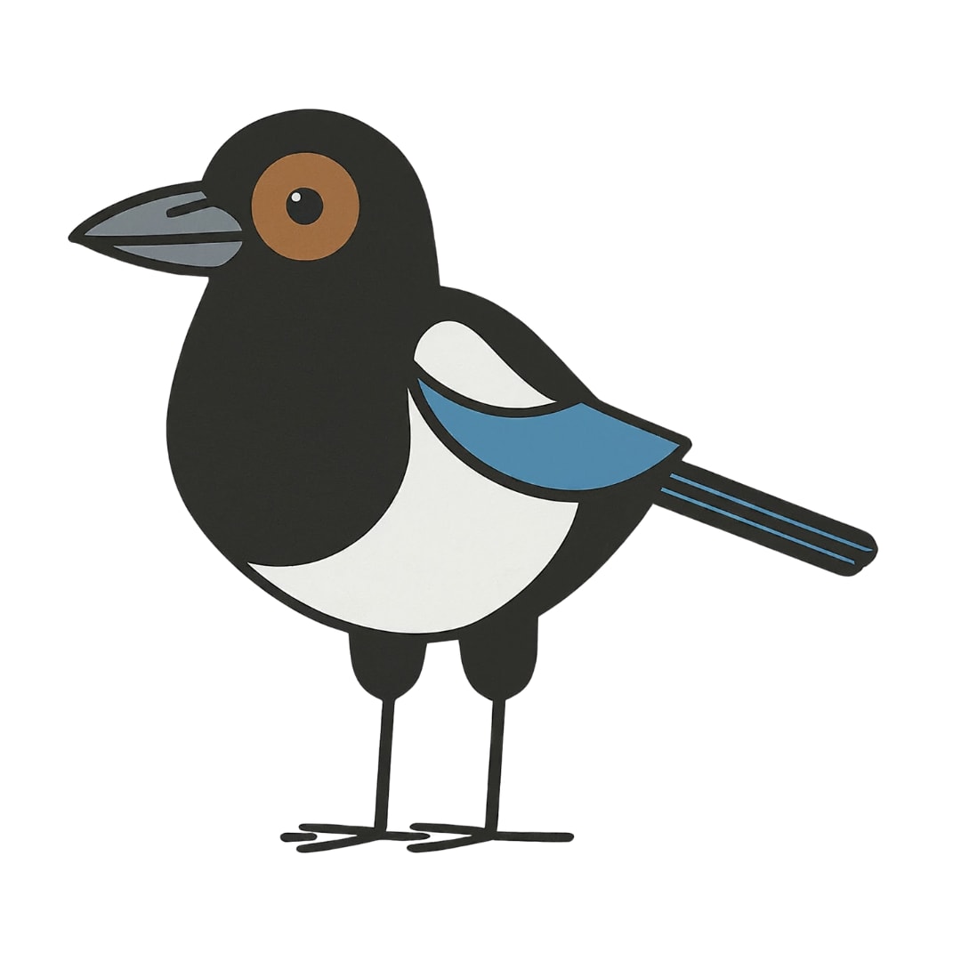 Mickey's Magpie logo