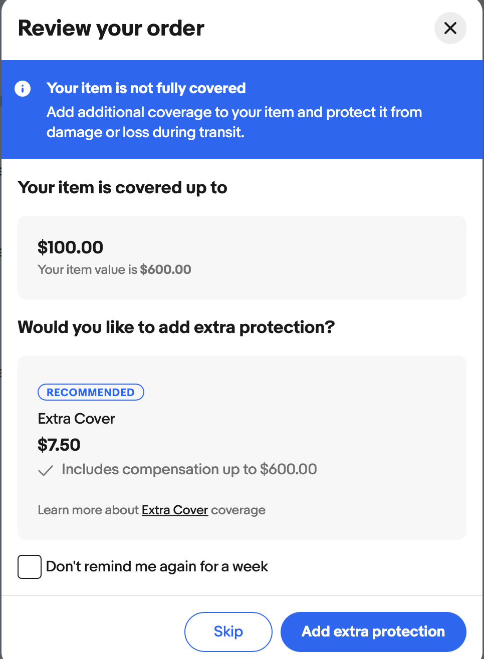 Recieve Date Labels Additional protections for eBay labels: lost items only, or damage too ...
