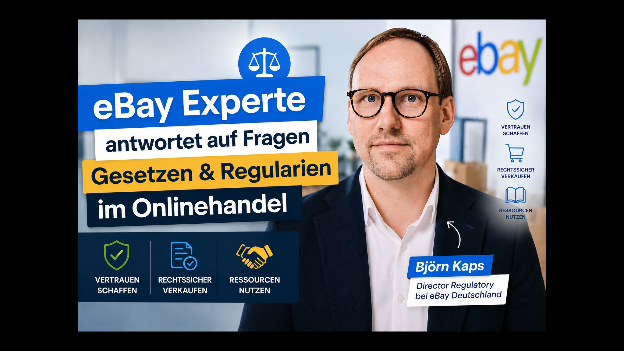 Video-Talk zu neuen Regularien im Onlinehandel