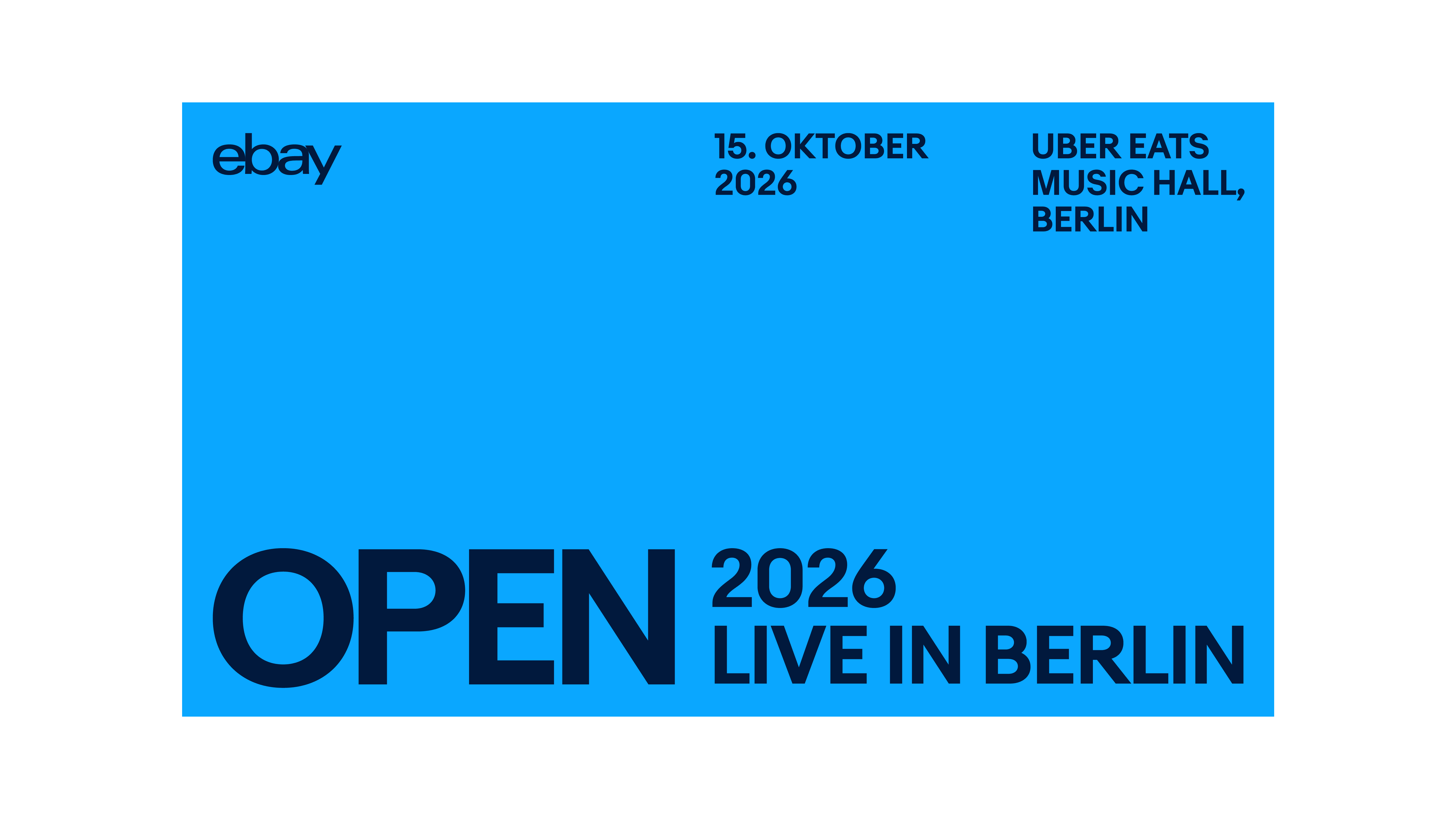 Plan your eBay OPEN day! There's so much to experience.