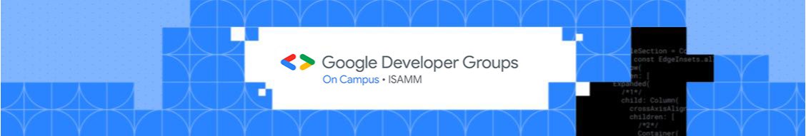 GDG On Campus ISAMM logo