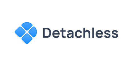 Detachless logo