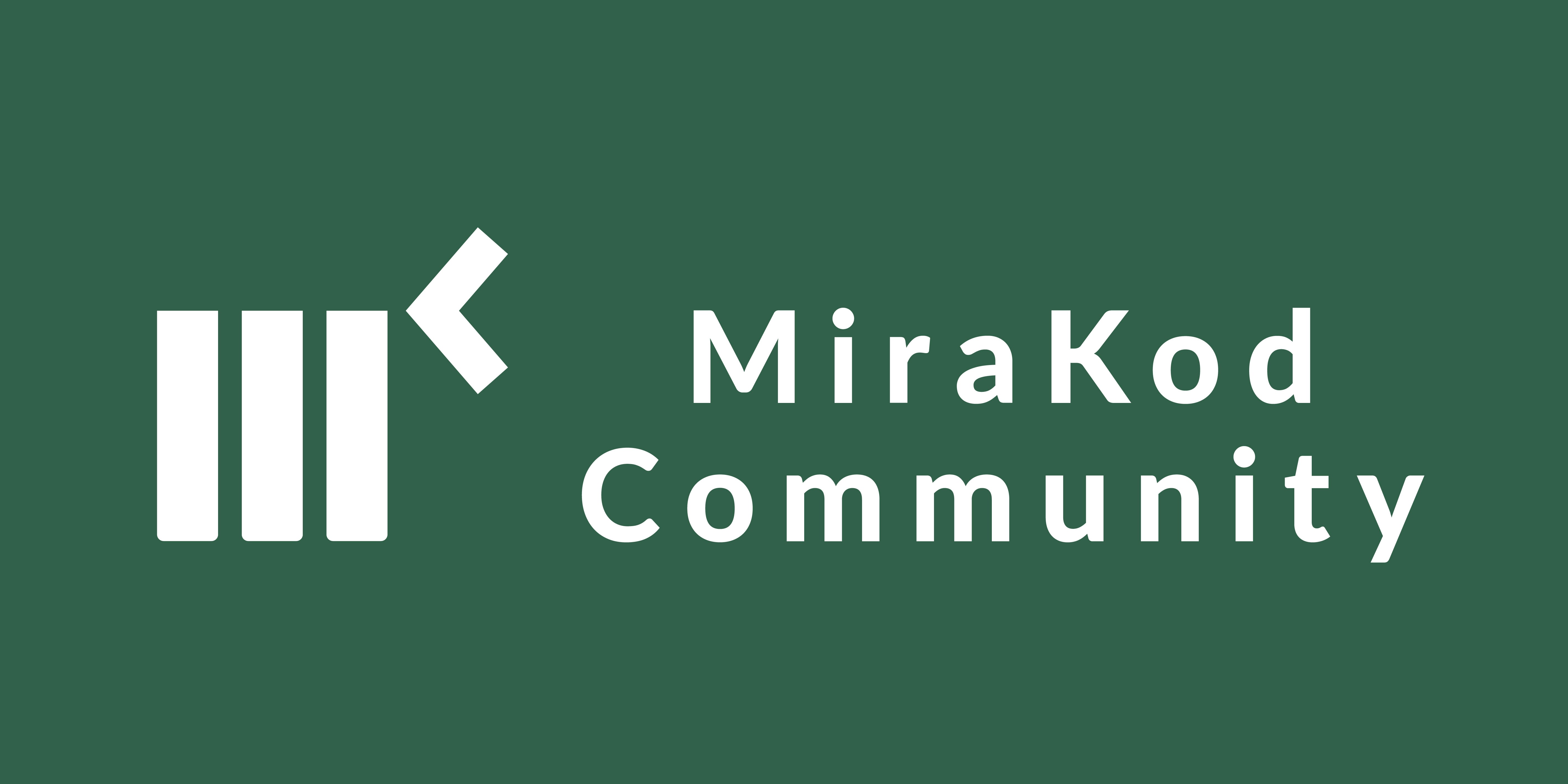 MiraKod Community logo