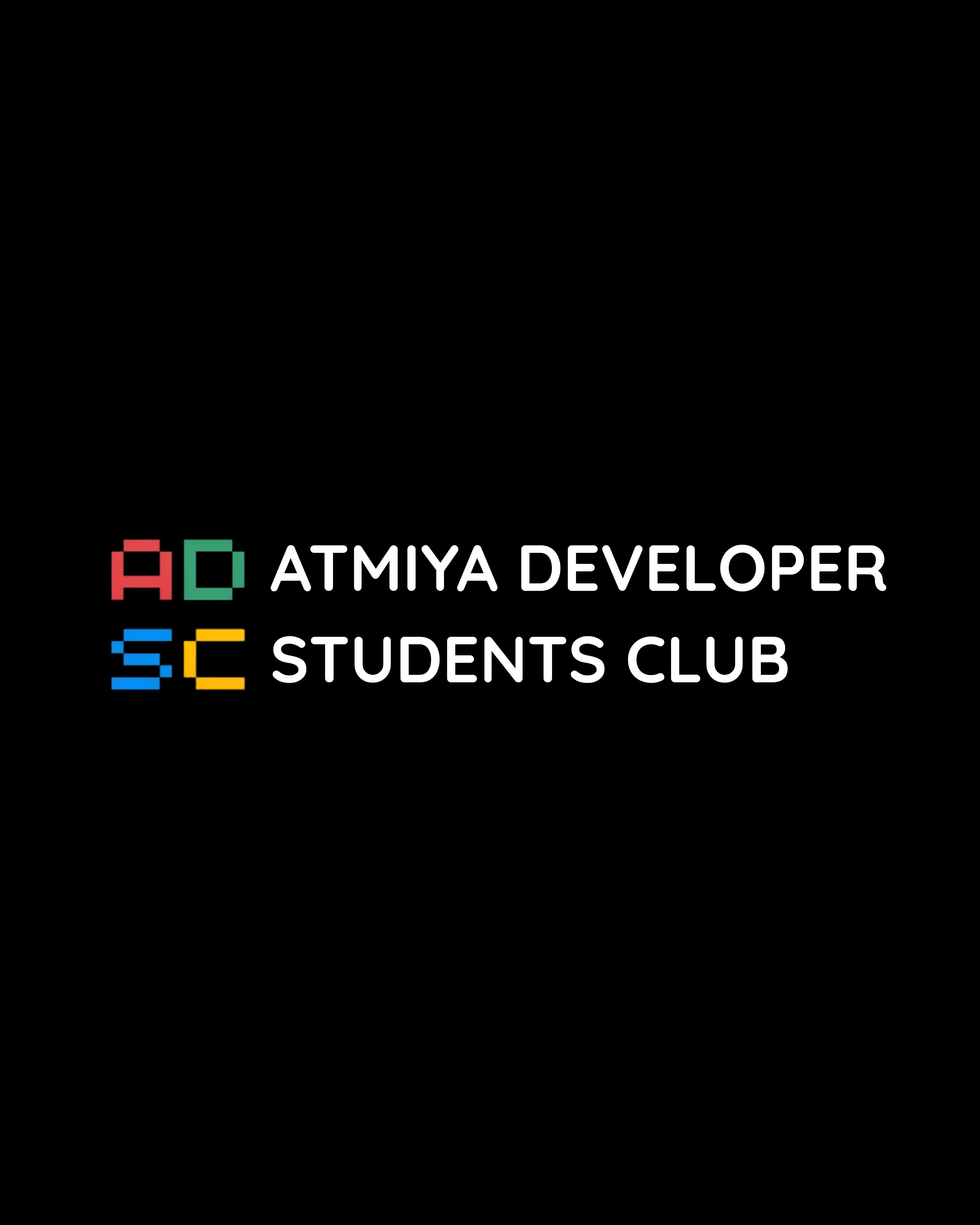 Atmiya Developer Students Club logo