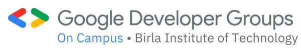 Google Developer Groups On Campus Sarala Birla University logo