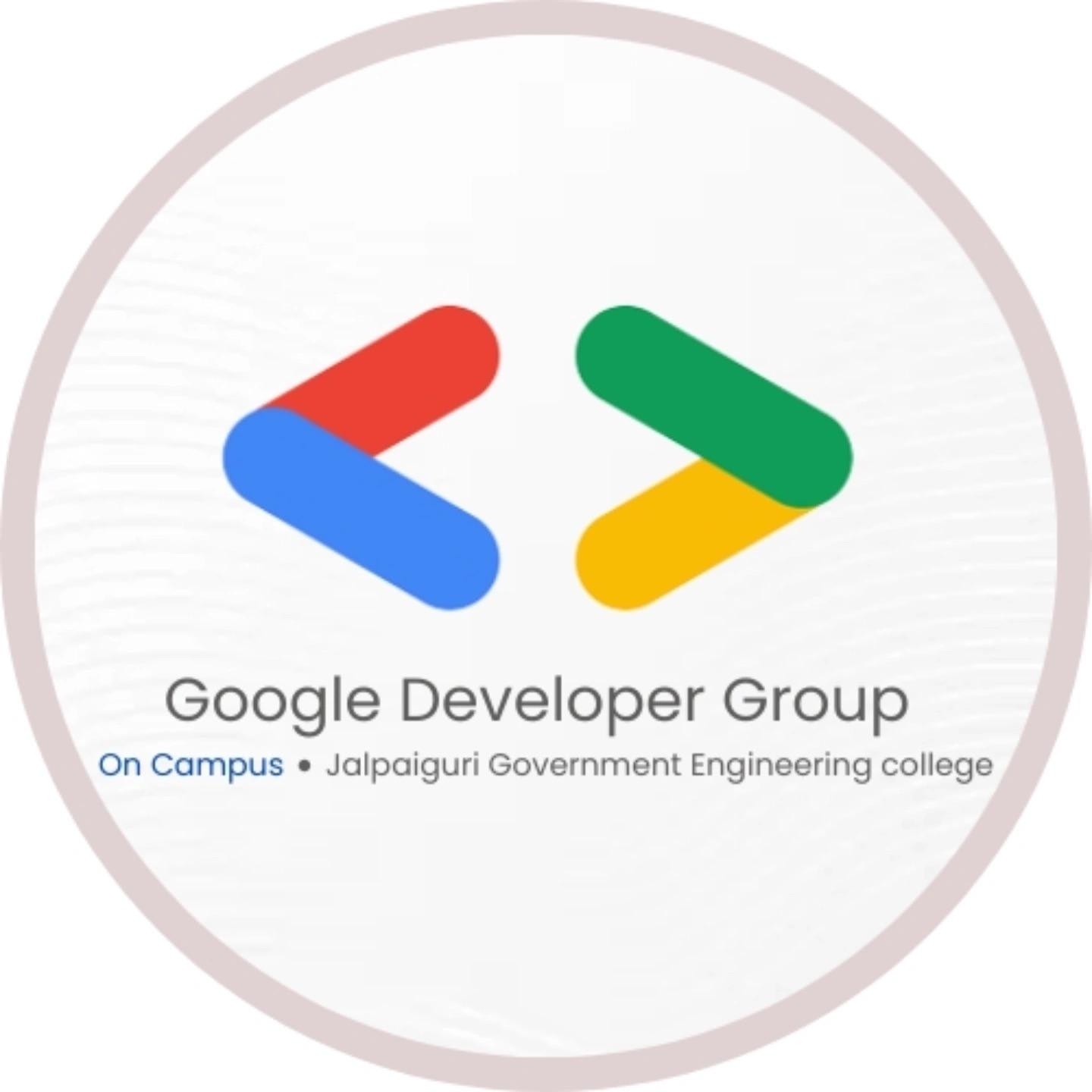 GDG on Campus Jalpaiguri Govt. Engineering College logo