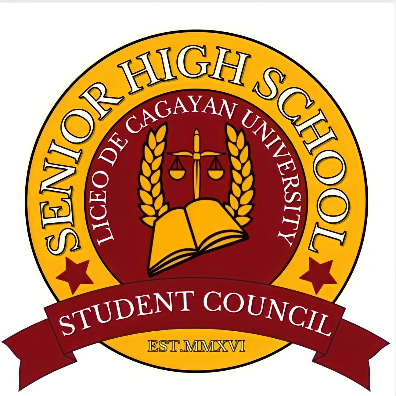 SHS-Main Campus Student Council Liceo de Cagayan University logo