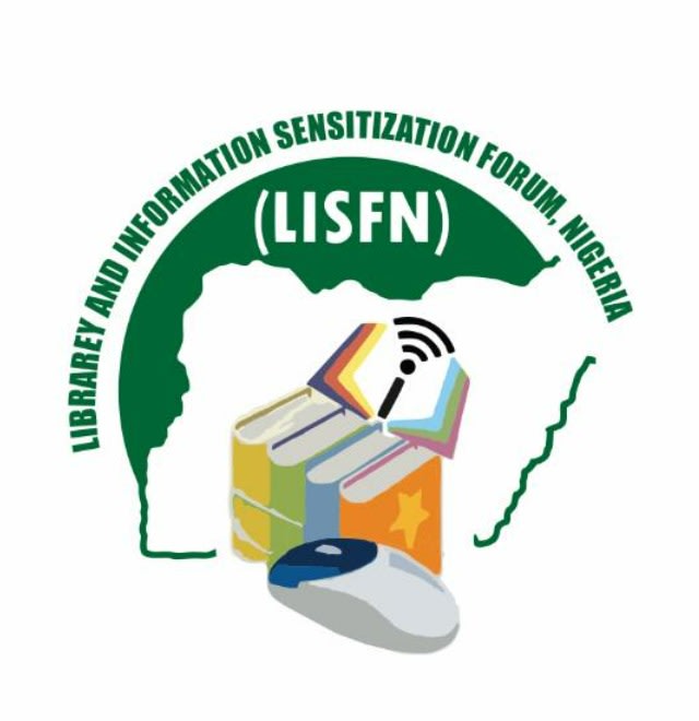 Library and Information Sensitization Forum of Nigeria (LISFN) logo