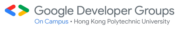 GDG on Campus Hong Kong Polytechnic University logo