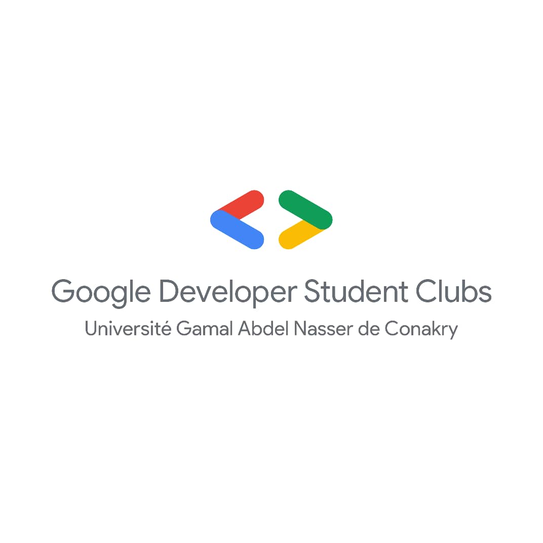 Google Developer Student Club Université Gamal Abdel Nasser Conakry logo