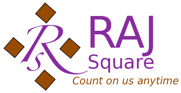 Raj Square logo