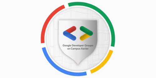 Google Developer Groups on Campus - Xavier Ateneo logo