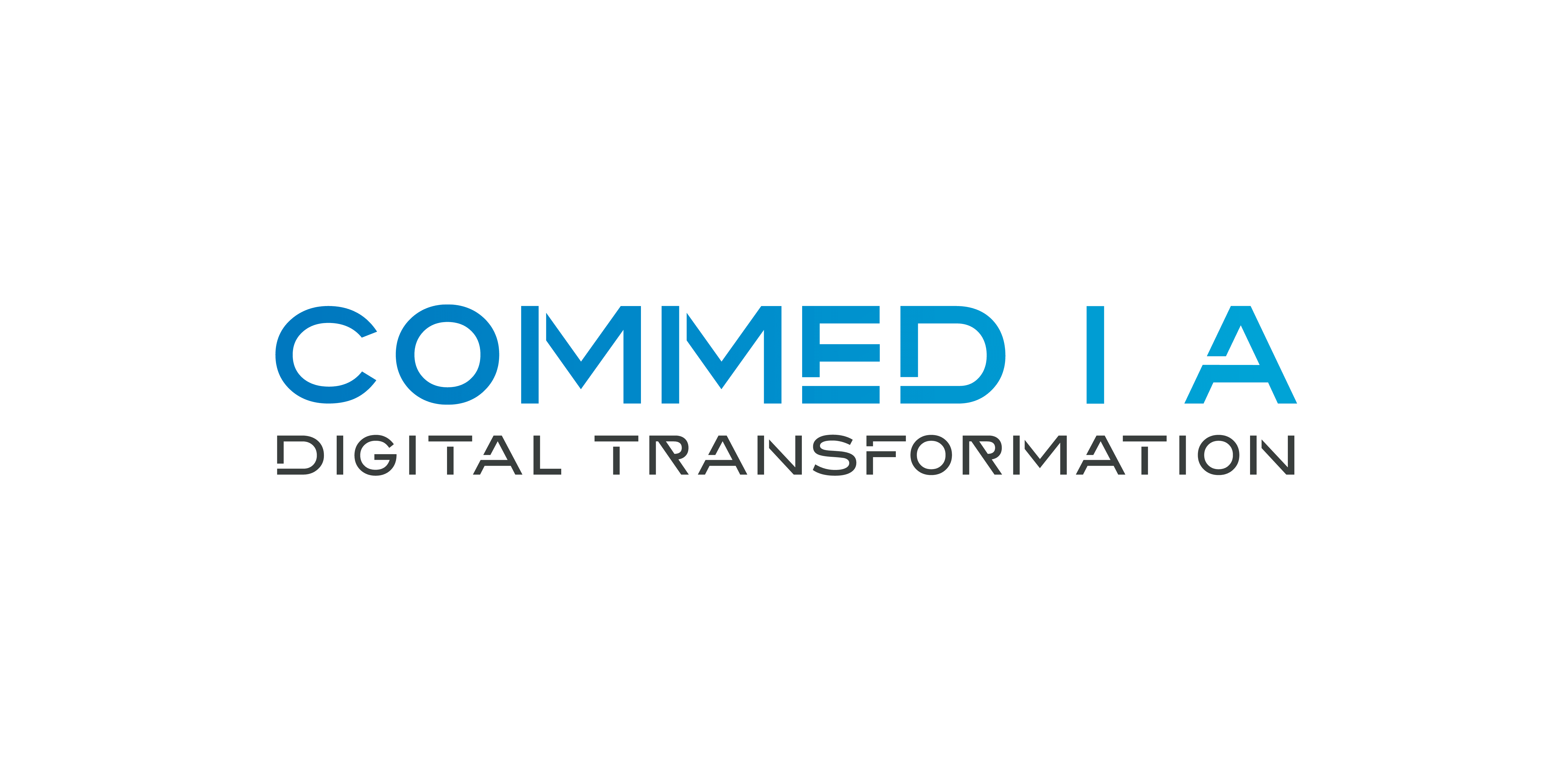 COMMED I A logo