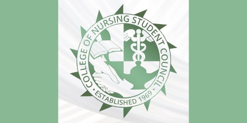 PLM College of Nursing Student Council logo