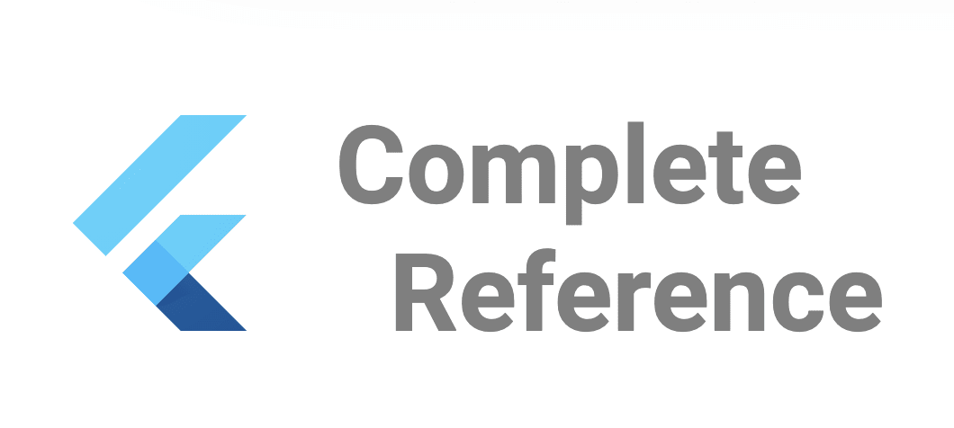 Flutter Complete Reference logo