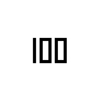 株式会社100 logo