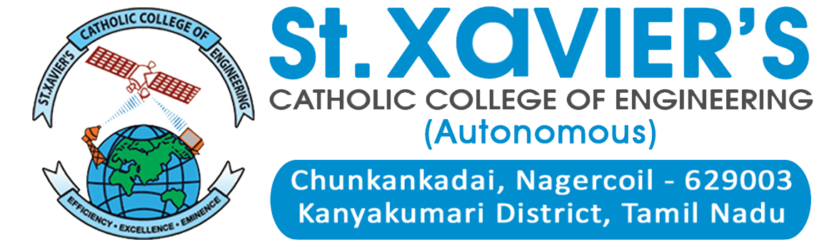 St. Xavier’s Catholic College of Engineering logo