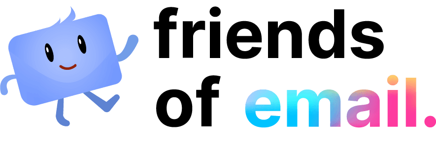 Friends of email logo