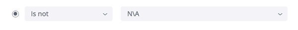 Dropdown menu with