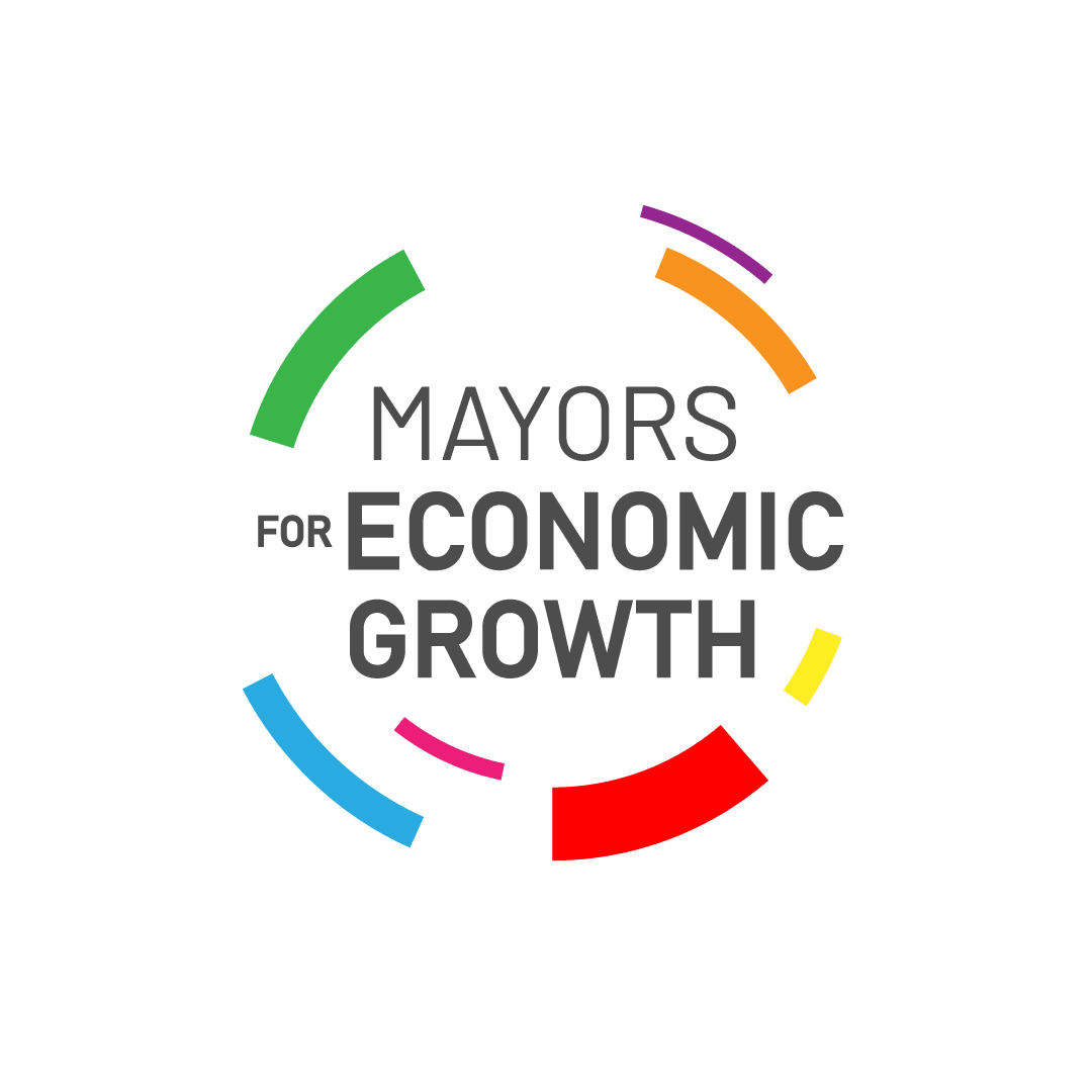 The Mayors for Economic Growth logo