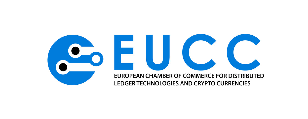 EUROPEAN CHAMBER OF COMMERCE FOR DISTRIBUTED LEDGER TECHNOLOGIES AND CRYPTO CURRENCIES logo