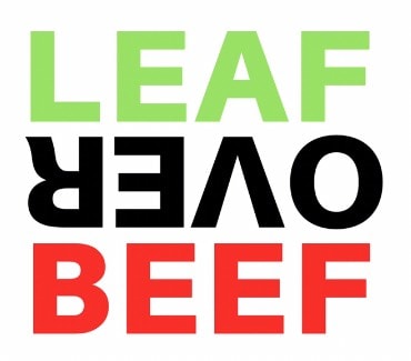Leaf Over Beef logo
