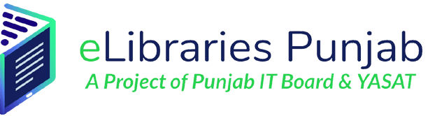 E Library Punjab logo