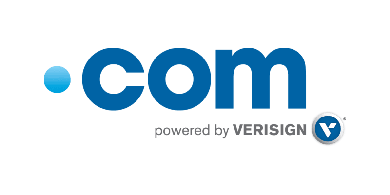 .com powered by Verisign logo