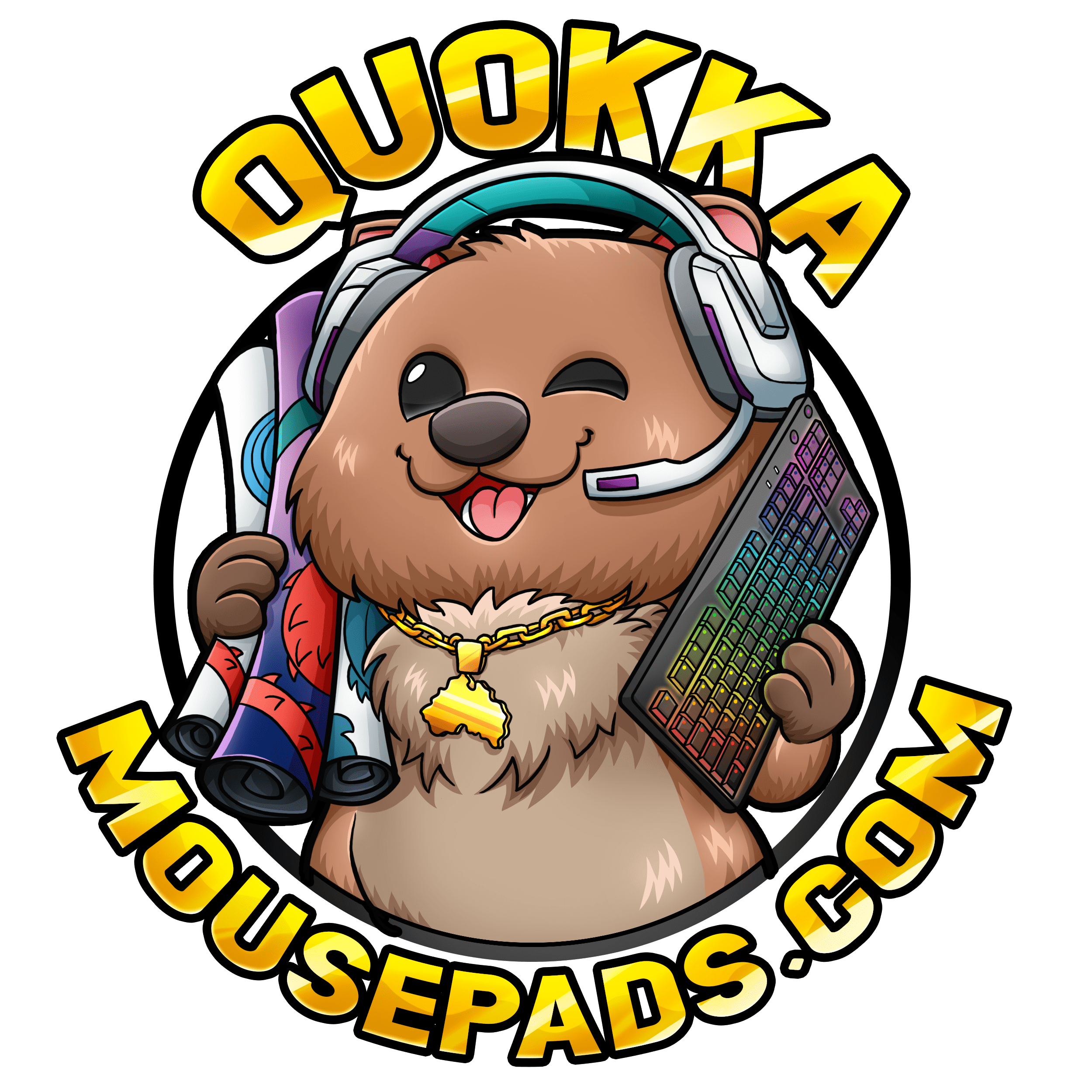 Quokka Mousepads logo