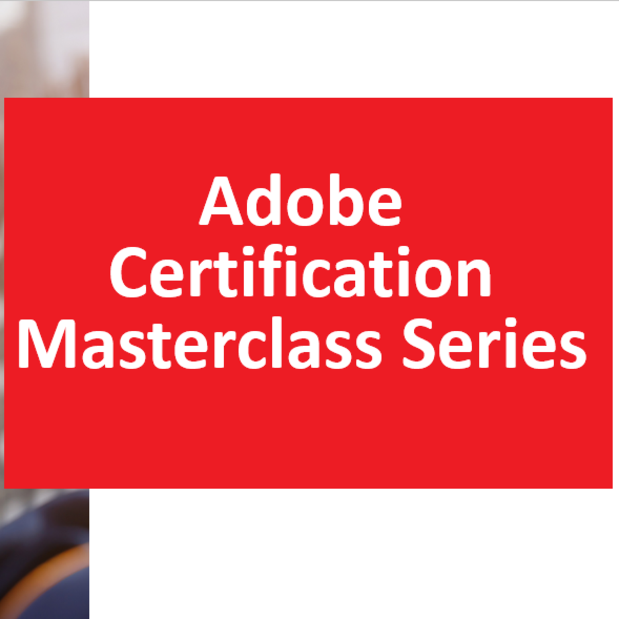 See Adobe Certification Masterclass Series : Adobe Analytics Business